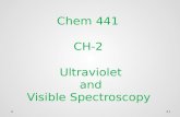 Ultraviolet and  Visible  Spectroscopy
