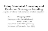 By:  Dongping SONG Supervisors:  Dr. Chris Hicks  and Prof. Chris F. Earl
