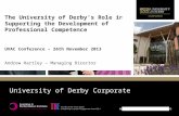 University of Derby Corporate