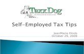 Self-Employed Tax Tips