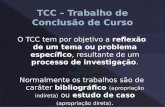 TCC – Trabalho de Conclusão de Curso