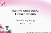 Making Successful Presentations