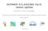 NCPHEP ATLAS/CMS Tier3: status update