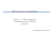 Biomedical Imaging I