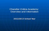 Chandler Online Academy:  Overview and Information