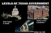 LEVELS OF TEXAS GOVERNMENT