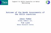 Outcome of the Needs Assessments of the EECCA countries J ános Fehér VITUKI CONSULT Zrt. Tim Lack