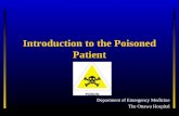 Introduction to the Poisoned Patient