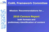 CoML Framework Committee
