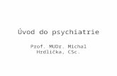 Úvod do psychiatrie