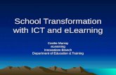 School Transformation with ICT and eLearning