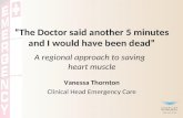Vanessa Thornton Clinical Head Emergency Care