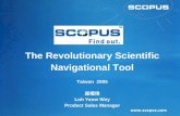 The Revolutionary Scientific Navigational Tool Taiwan  2005 羅耀煒 Loh Yeow Wey Product Sales Manager