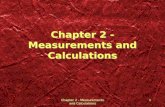 Chapter 2 - Measurements and Calculations