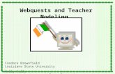 Webquests and Teacher Modeling