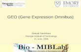 GEO (Gene Expression Omnibus)