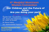 4 th  Masjidul Mumineen Women Convention