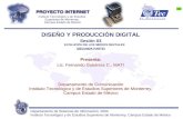DISEÑO Y PRODUCCIÓN DIGITAL Sesión 03  EVOLUCIÓN DE LOS MEDIOS DIGITALES ( SEGUNDA PARTE )