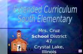 Mrs. Cruz School  District 47 Crystal Lake, Illinois