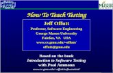 How To Teach Testing