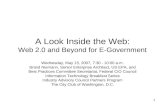 A Look Inside the Web: Web 2.0 and Beyond for E-Government