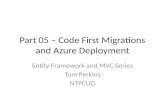 Part 05 – Code First Migrations and Azure Deployment