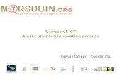 Usages of ICT A user oriented innovation process
