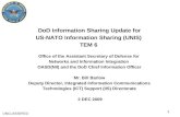 DoD Information Sharing Update for US-NATO Information Sharing (UNIS)  TEM 6