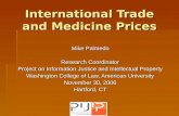 International Trade and Medicine Prices