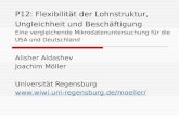 Alisher Aldashev  Joachim Möller Universität Regensburg  wiwi.uni-regensburg.de/moeller