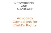 NETWORKING  AND  ADVOCACY