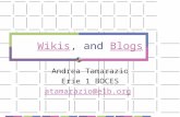 Wikis , and  Blogs
