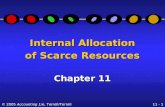 Internal Allocation of Scarce Resources