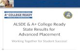 ALSDE & A+ College Ready State Results for  Advanced Placement