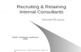 Recruiting & Retaining Internal Consultants