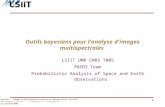 Outils bayesiens pour l'analyse d'images multispectrales