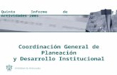 Coordinación General de Planeación y Desarrollo Institucional