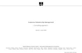 Customer Relationship Management – Consulting approach –  Munich, June 2000