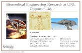 Biomedical Engineering Research at UNL Opportunities