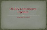 ODAA Legislative Update