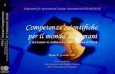 Programme for International Student Assessment (PISA) dell’OCSE