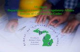 Michigan  Department of Licensing and Regulatory Affairs Bureau of Construction Codes