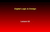 Digital Logic & Design Lecture 03