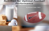 Nutrition for Optimal Football Performance