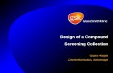 Design of a Compound Screening Collection