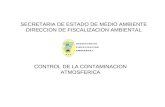 SECRETARIA DE ESTADO DE MEDIO AMBIENTE DIRECCION DE FISCALIZACION AMBIENTAL