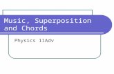 Music, Superposition and Chords