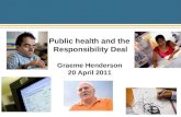 Public health and the  Responsibility Deal