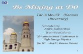 33 rd International Conference in High Energy Physics  (Jul 26 th    – Aug 2 nd , Moscow, Russia)