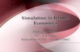 Simulation in Islamic Economics